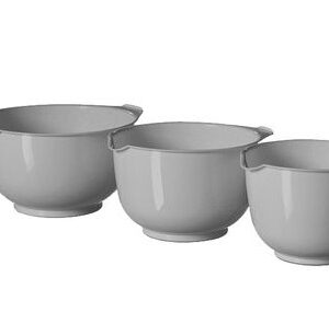 Plastová miska – Curver®, sada misiek 3 ks, na šľahanie, 1500/2000/2500 ml, sivé