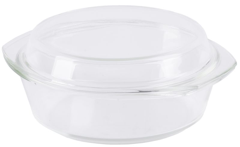 Zapekacia misa – MagicHome, 2500 ml, borosilikátové sklo, okrúhla