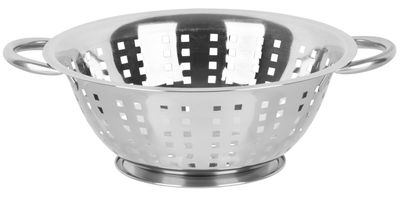 Nerezové cedidlo – MagicHome, 24 cm, štvorcové otvory