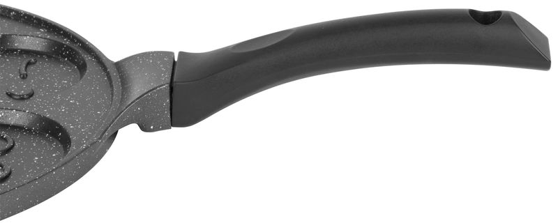 Panvica na lievance – so smajlíkmi, indukčná, 27 cm, 7 otvorov – Obrázok 2
