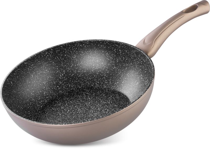 Wok panvica – MagicHome Coffee Brown Line, 28 cm