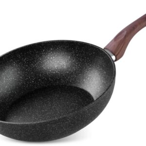 Hliníková panvica – MagicHome Black Marble Line, 26 cm