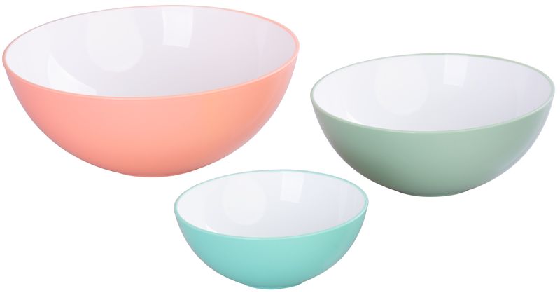 Šalátová miska – MagicHome, 600/1500/3000 ml, sada 3 ks