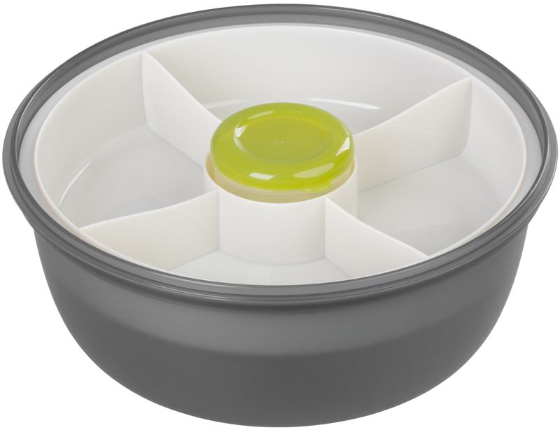 Plastový obedár – MagicHome, okrúhly, s vidličkou/lyžicou, 1200 ml, 21,1x9,7 cm – Obrázok 8