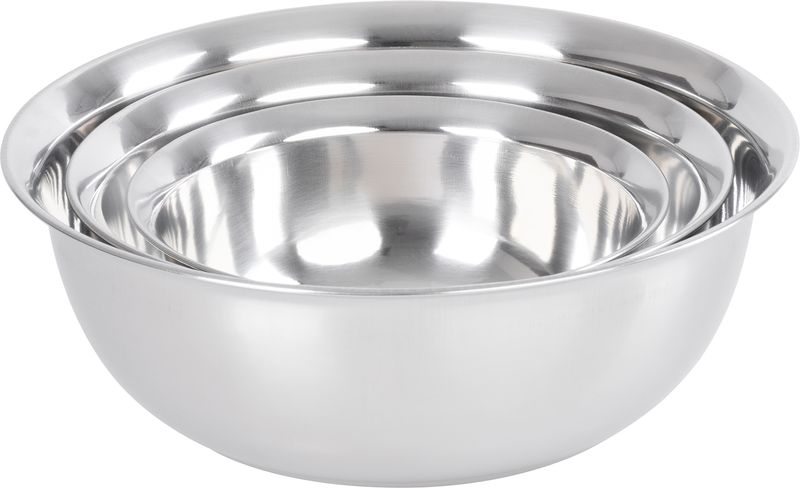 Nerezová miska – MagicHome, 18-22-26 cm, sada 3 ks – Obrázok 2