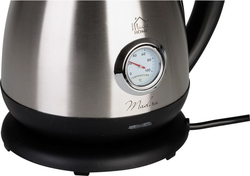 Rýchlovarná kanvica – MagicHome Madira, s teplomerom, 1700 ml, 2200 W – Obrázok 4