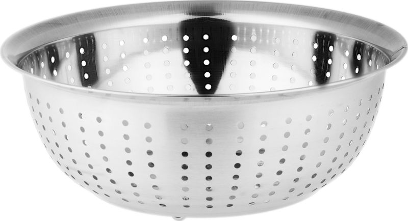 Nerezové cedidlo s misou – MagicHome, 26,5 cm – Obrázok 2