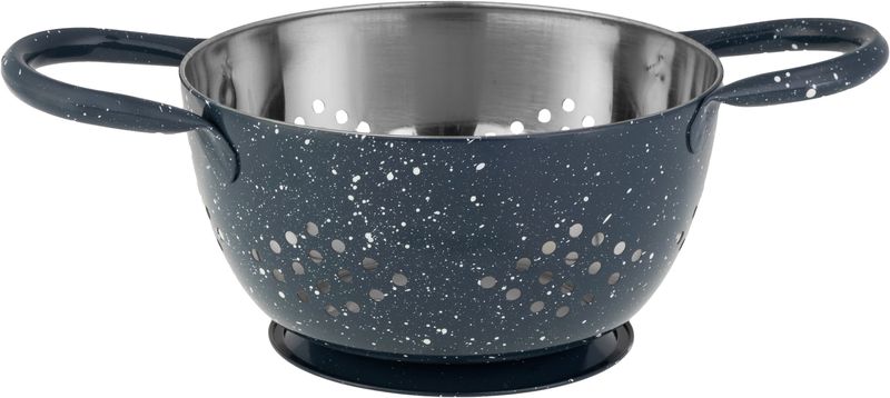 Nerezové cedidlo s misou a rúčkou (sada 12 ks) – MagicHome, 15,5 cm – Obrázok 3