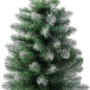 Vianočný stromček – MagicHome Belo, jedľa v jute, zasnežené konce, extra hustý, 60 cm