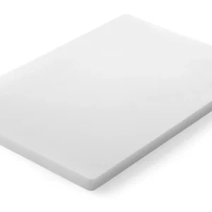 Klasická doska na krájanie – HENDI, biela, 450 x 300 mm