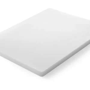 Klasická doska na krájanie – HENDI, biela, 500 x 350 mm