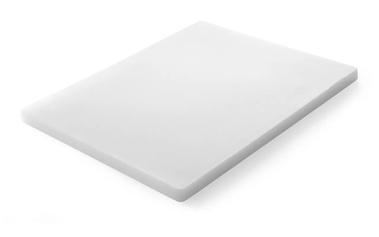 Klasická doska na krájanie – HENDI, biela, 500 x 350 mm