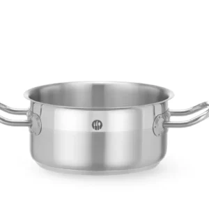 Profesionálna panvica na dusenie – nízka, bez veka, HENDI Profi Line, 1,5 l, ⌀160 x 81 mm