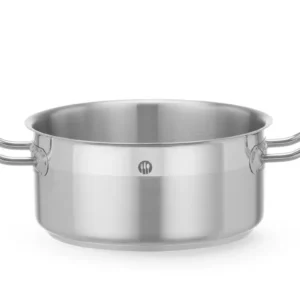 Profesionálna panvica na dusenie – nízka, bez veka, HENDI Profi Line, 2,8 l, ⌀200 x 97 mm