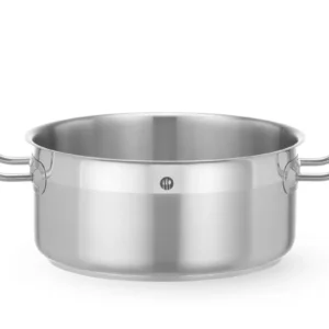 Profesionálna panvica na dusenie – nízka, bez veka, HENDI Profi Line, 4,7 l, ⌀240 x 112 mm