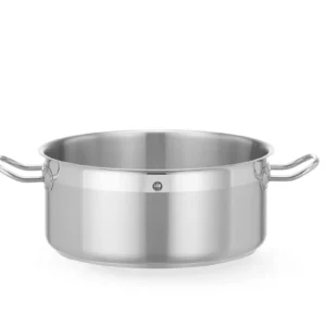 Profesionálna panvica na dusenie – nízka, bez veka, HENDI Profi Line, 7,3 l, ⌀280 x 126 mm