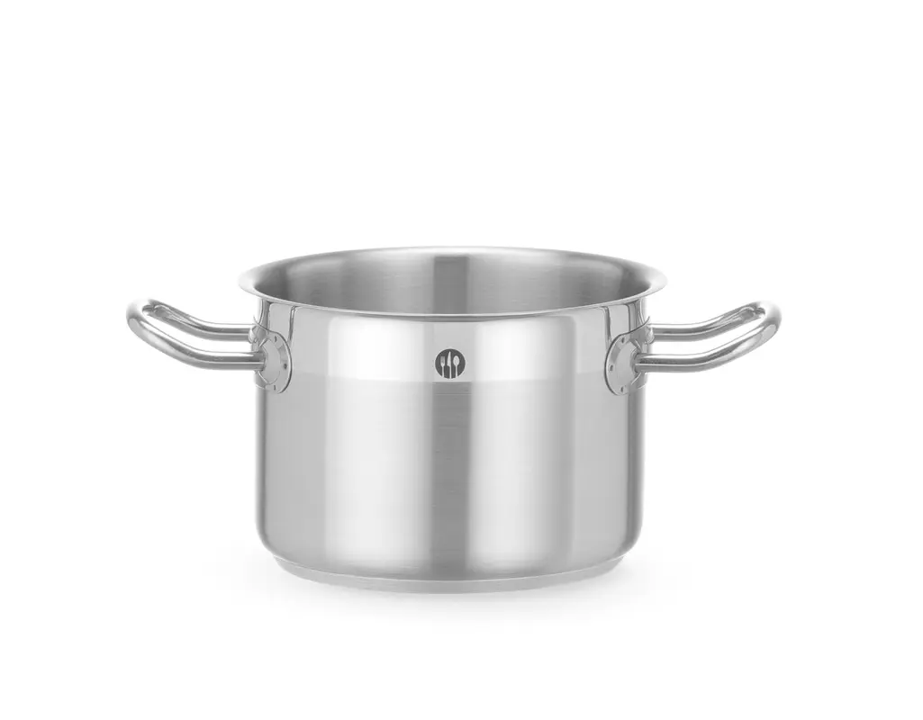 Okrúhly stredný hrniec HENDI Profi Line – na dusené mäso, bez pokrievky, objem 2,1 l, rozmer ⌀160 x (V)110 mm