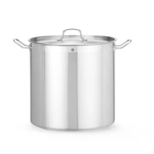 Profesionálny vysoký hrniec – s pokrievkou, HENDI Profi Line, 50 l, ⌀400 x 400 mm