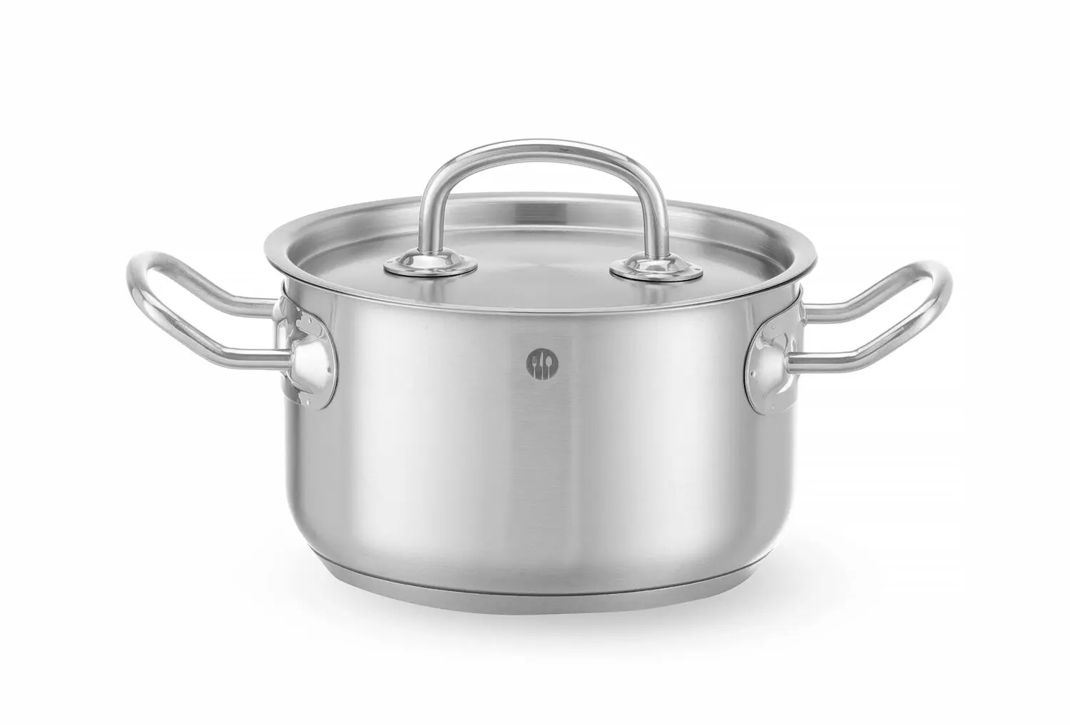 Štandardný stredný hrniec – s pokrievkou, HENDI Kitchen Line, 1,8 l, ⌀160 x 95 mm