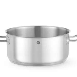 Štandardný nízky hrniec – bez veka, HENDI Kitchen Line, 4,9 l, ⌀240 x 110 mm
