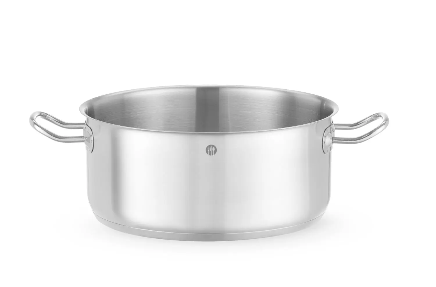 Štandardný nízky hrniec – bez veka, HENDI Kitchen Line, 7,3 l, ⌀280 x 120 mm