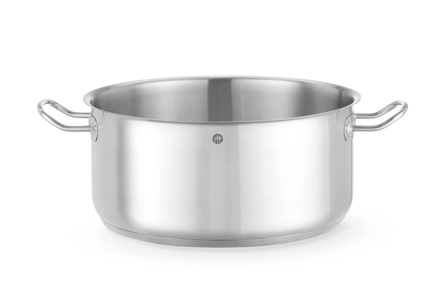 Štandardný nízky hrniec – bez veka, HENDI Kitchen Line, 12 l, ⌀320 x 150 mm