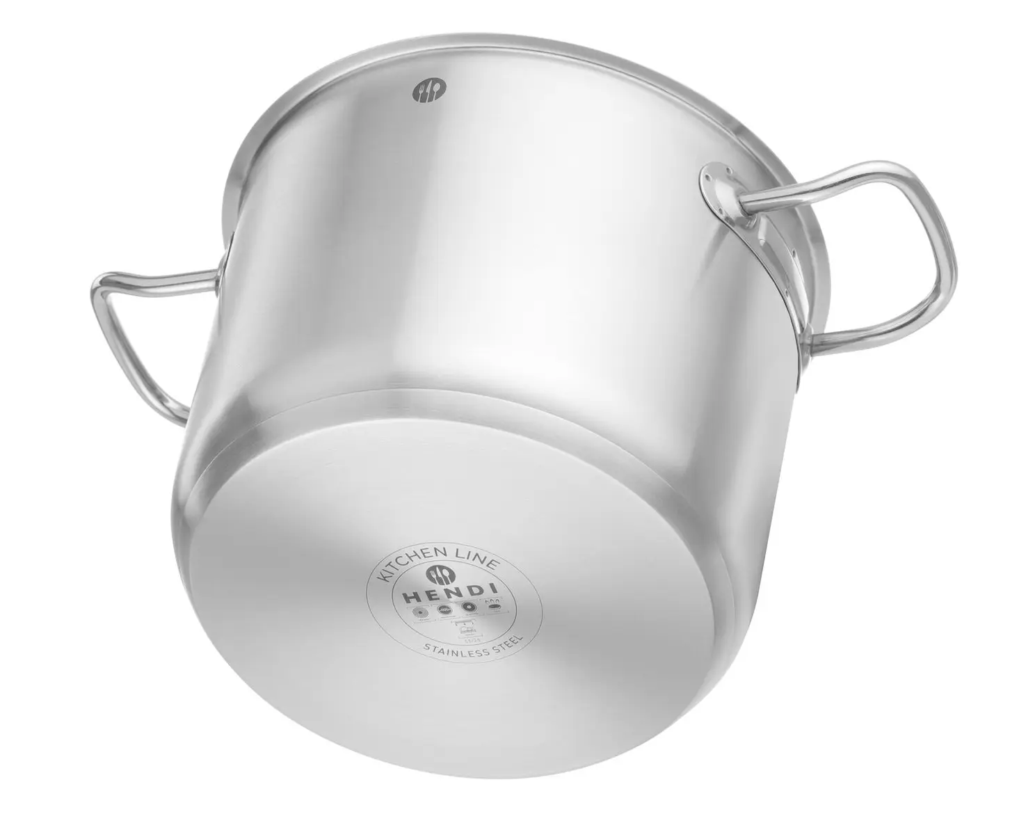 Štandardný vysoký hrniec – bez veka, HENDI Kitchen Line, 5 l, ⌀200 x 160 mm – Obrázok 2