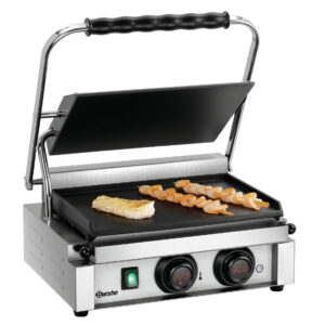 Bartscher Panini-MDI kontaktný gril, hladké plochy, 1 zóna