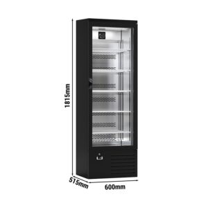 Presklená chladnička – na nápoje, 280 l, s 1 sklenenými dverami