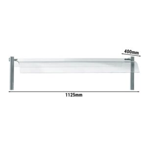 Ochranný sklenený kryt – séria COPENHAGEN, dĺžka 1120 mm