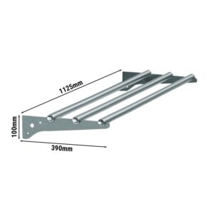 Výsuvná zásuvka na podnosy Kodaň – 1120 mm