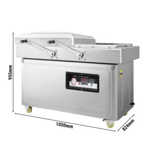 Dvojkomorová balička – vákuová jednotka, 750 W, 20 m³/h