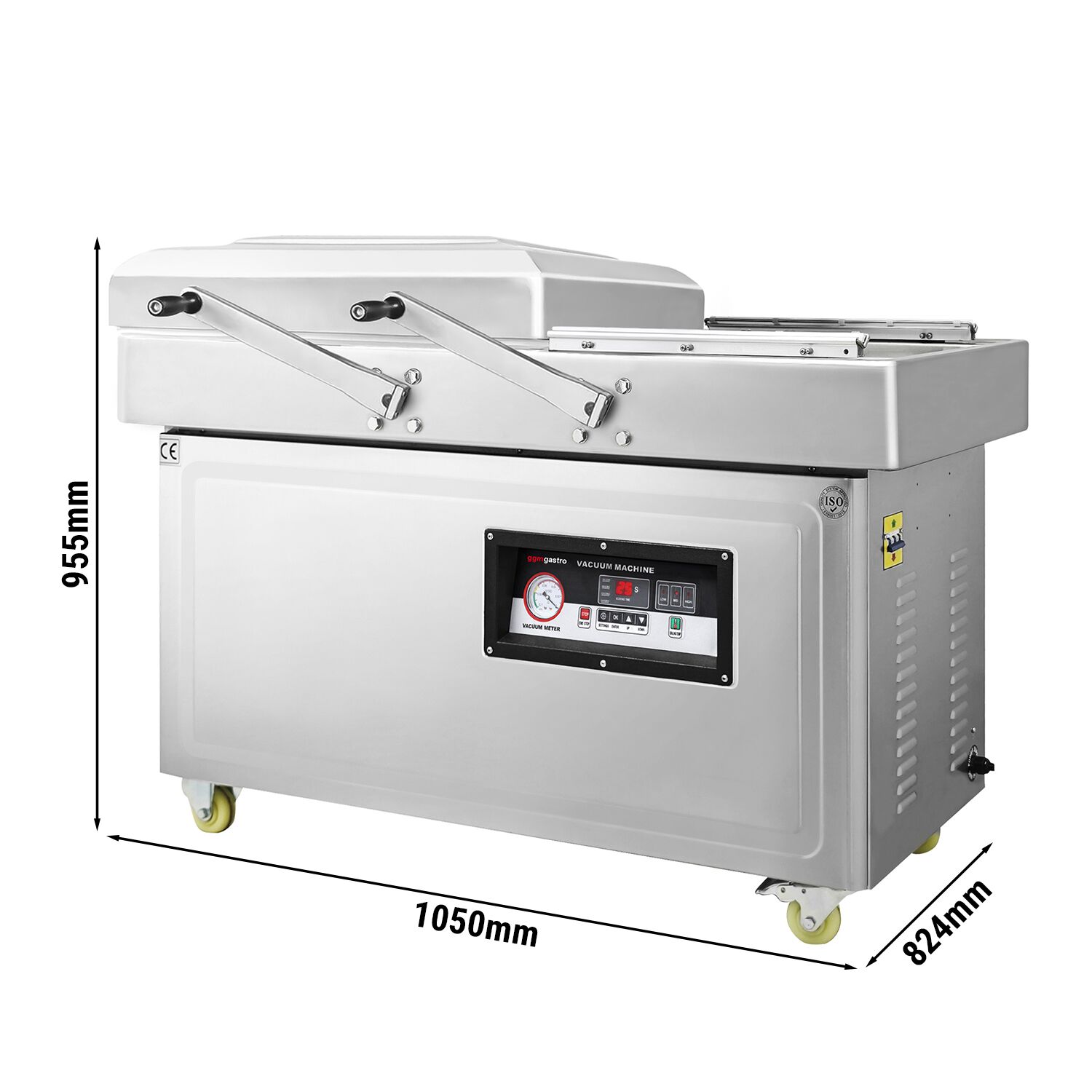 Dvojkomorová balička – vákuová jednotka, 750 W, 20 m³/h