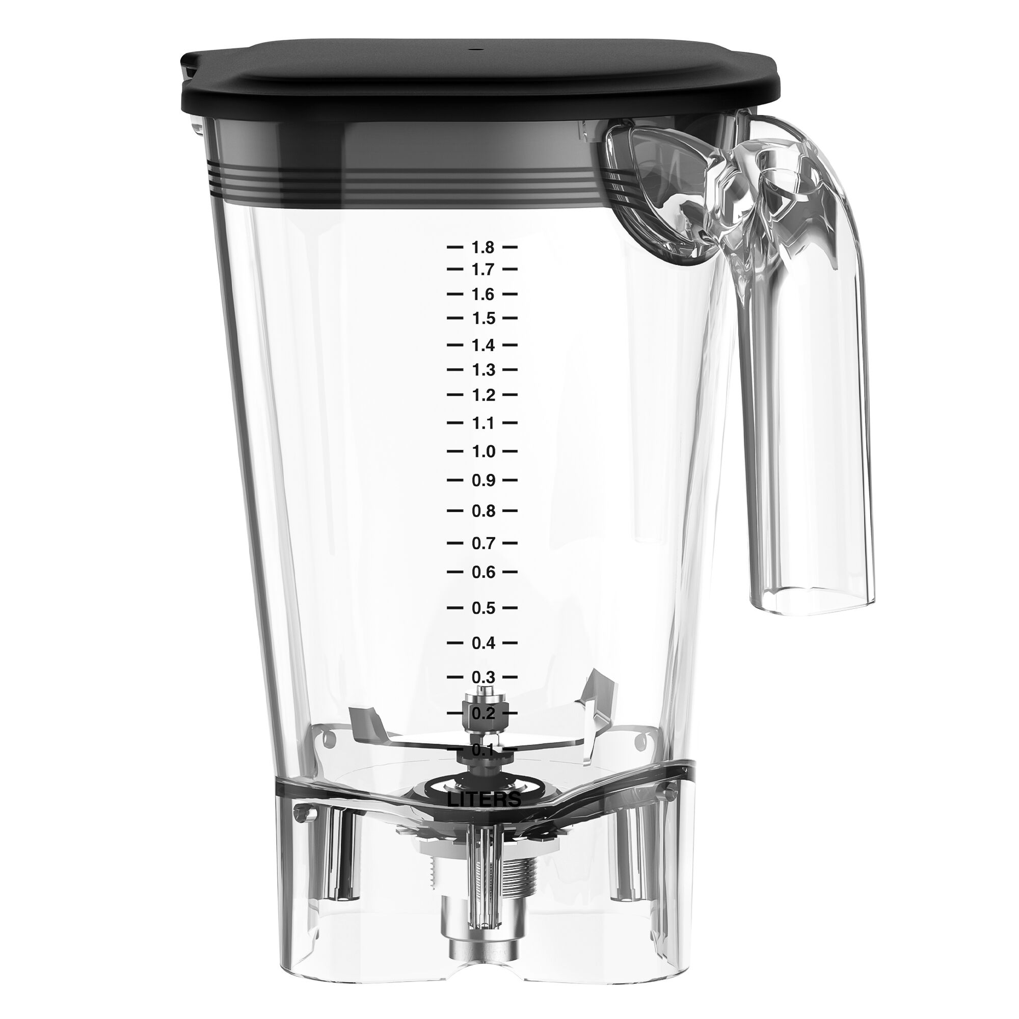 Polykarbonátová náhradná nádoba – HAMILTON BEACH, objem 2 litre, vhodná pre MHPHBC7 – Obrázok 3
