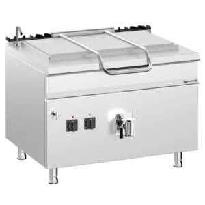 Profesionálny plynový varný kotol – 250 litrov, 24 kW, nepriamy ohrev, prípojka na vodu
