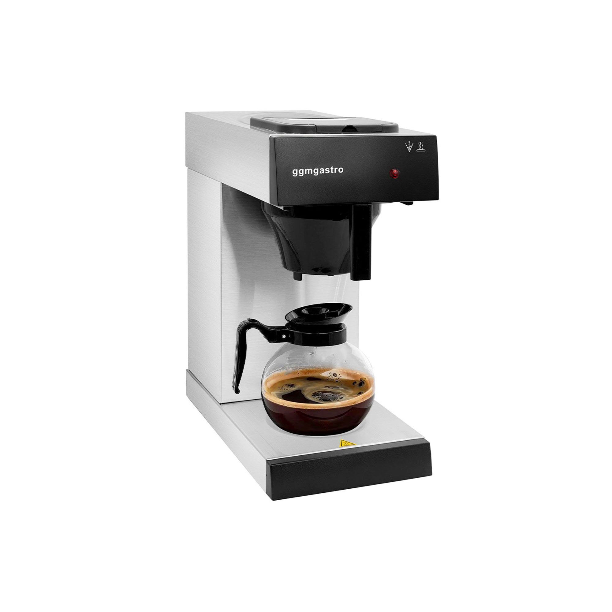 Filtračný kávovar – na filtrovanú kávu, 1,7 l, 2 kW, vrátane pohárov – Obrázok 6