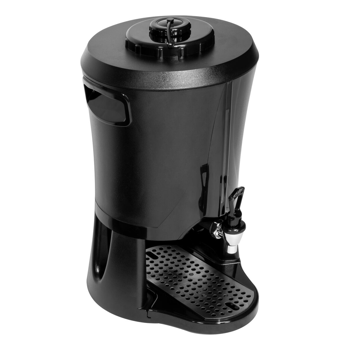 Filtračný kávovar – na filtrovanú kávu, 2x 5 l, 9 kW, s 2 ramenami na varenie a dávkovačom horúcej vody, vrátane termosky – Obrázok 2