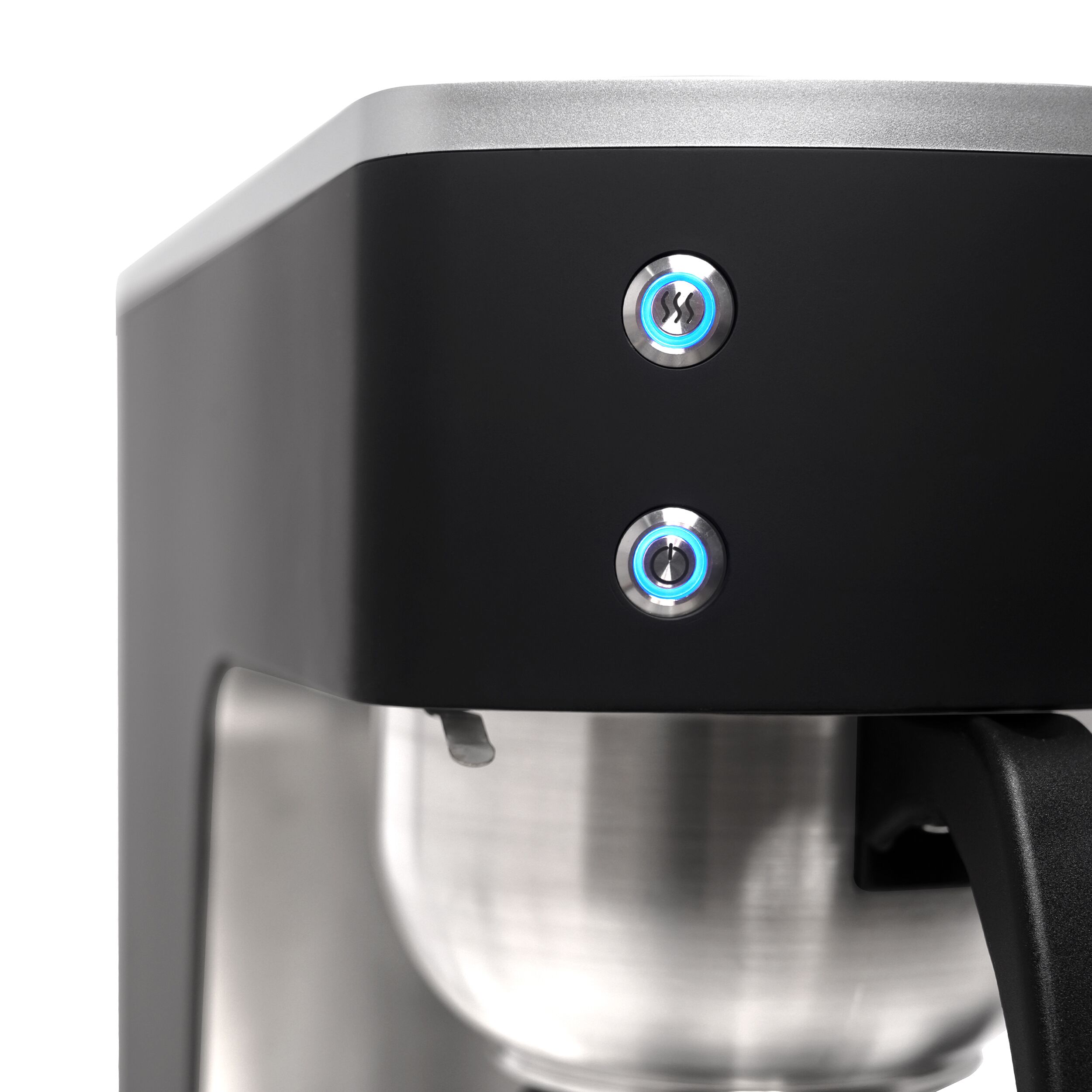 Filtračný kávovar – na filtrovanú kávu, 2x 1,8 l, 4 kW, so 4 platňami, vrátane 2 sklenených kanvíc – Obrázok 2