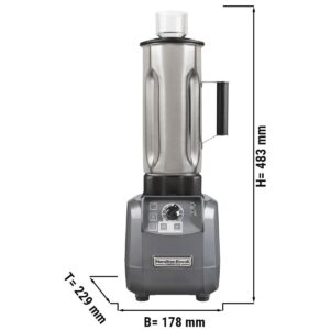 Profesionálny kuchynský mixér – HAMILTON BEACH, model EXPEDITOR HBF600S, objem 1,8 litra, výkon 750 W, nerezová nádoba