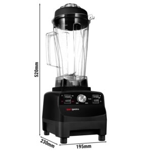 Profesionálny kuchynský robot – stolový mixér, objem 2 litre, výkon 1,5 kW