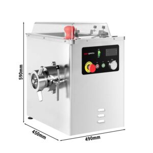 Elektrický mlynček na mäso – veľkosť mlynčeka 22, výkon 250 kg/h, s vodným chladením