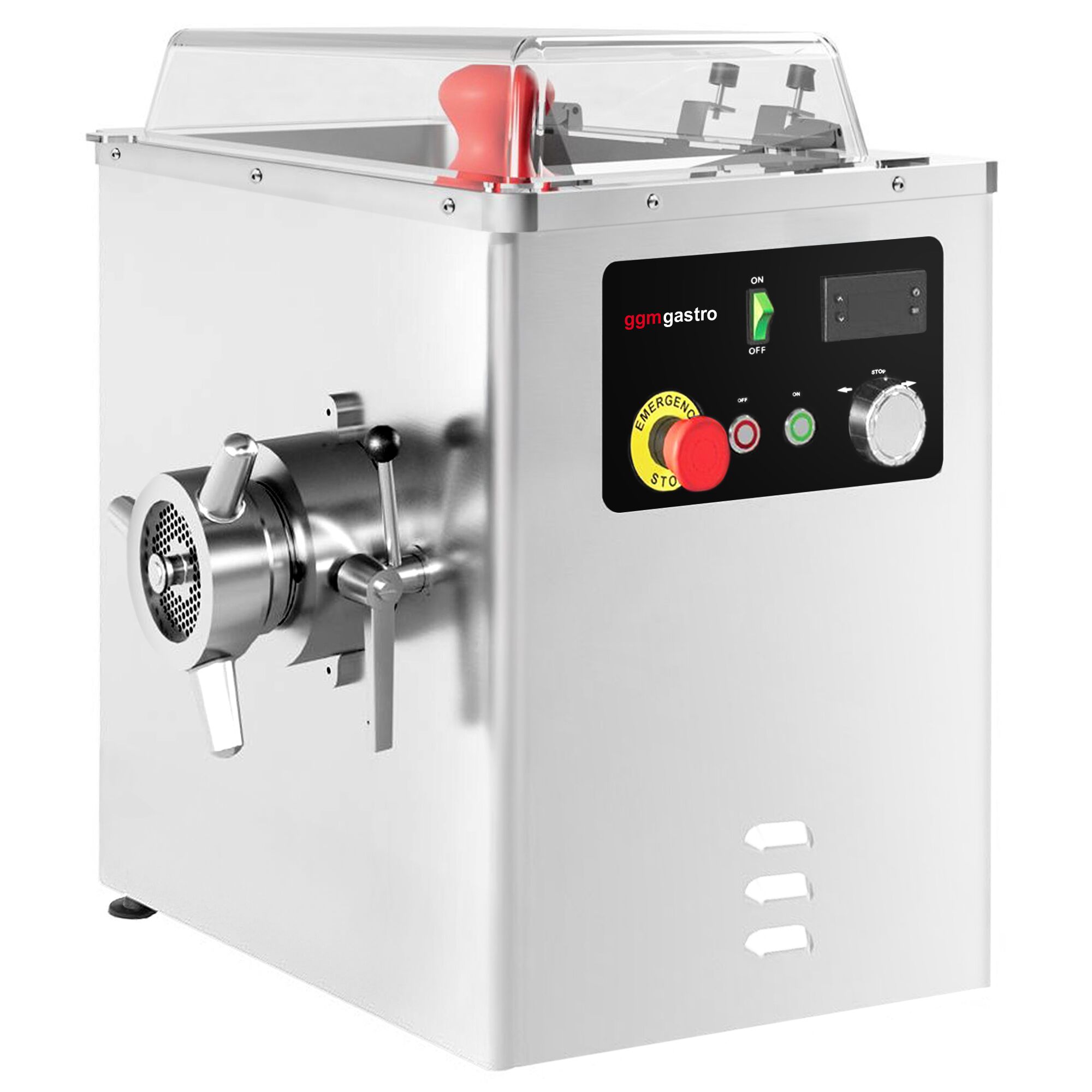 Elektrický mlynček na mäso – veľkosť mlynčeka 22, výkon 250 kg/h – Obrázok 2