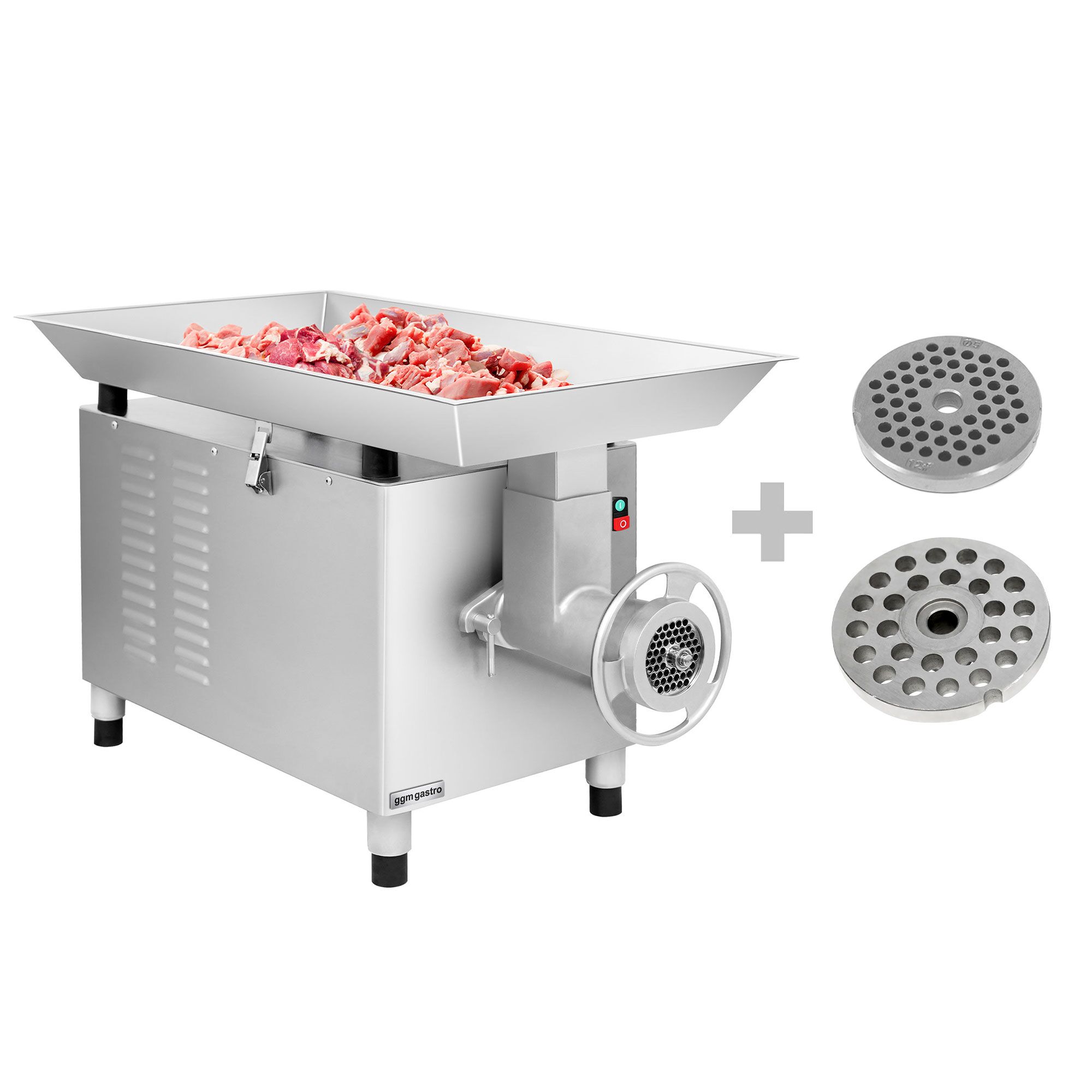 Elektrický mlynček na mäso – veľkosť mlynčeka 32, výkon 1500 kg/h, 2,2 kW – Obrázok 6