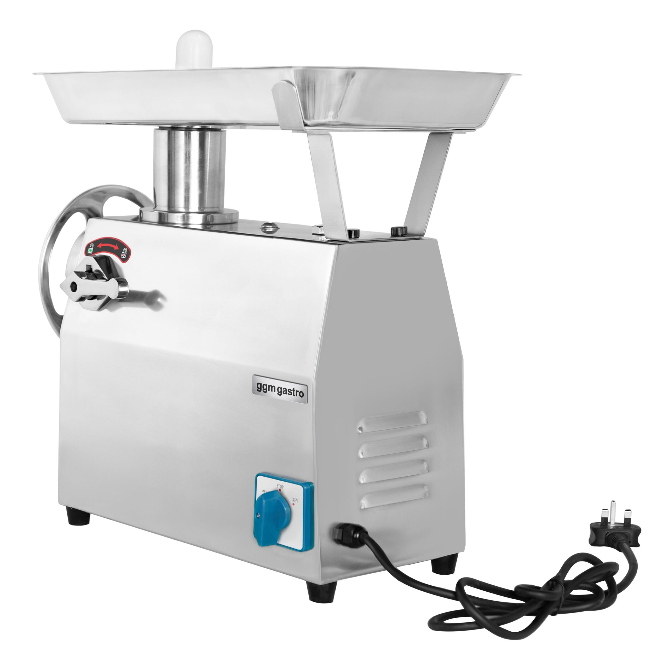 Elektrický mlynček na mäso – veľkosť mlynčeka 22, výkon 250 kg/h, 1,1 kW – Obrázok 4