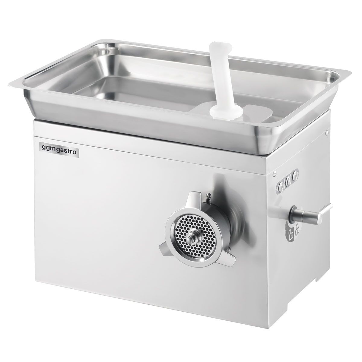 Elektrický mlynček na mäso – veľkosť mlynčeka 32, výkon 650 kg/h, 1,8 kW – Obrázok 2