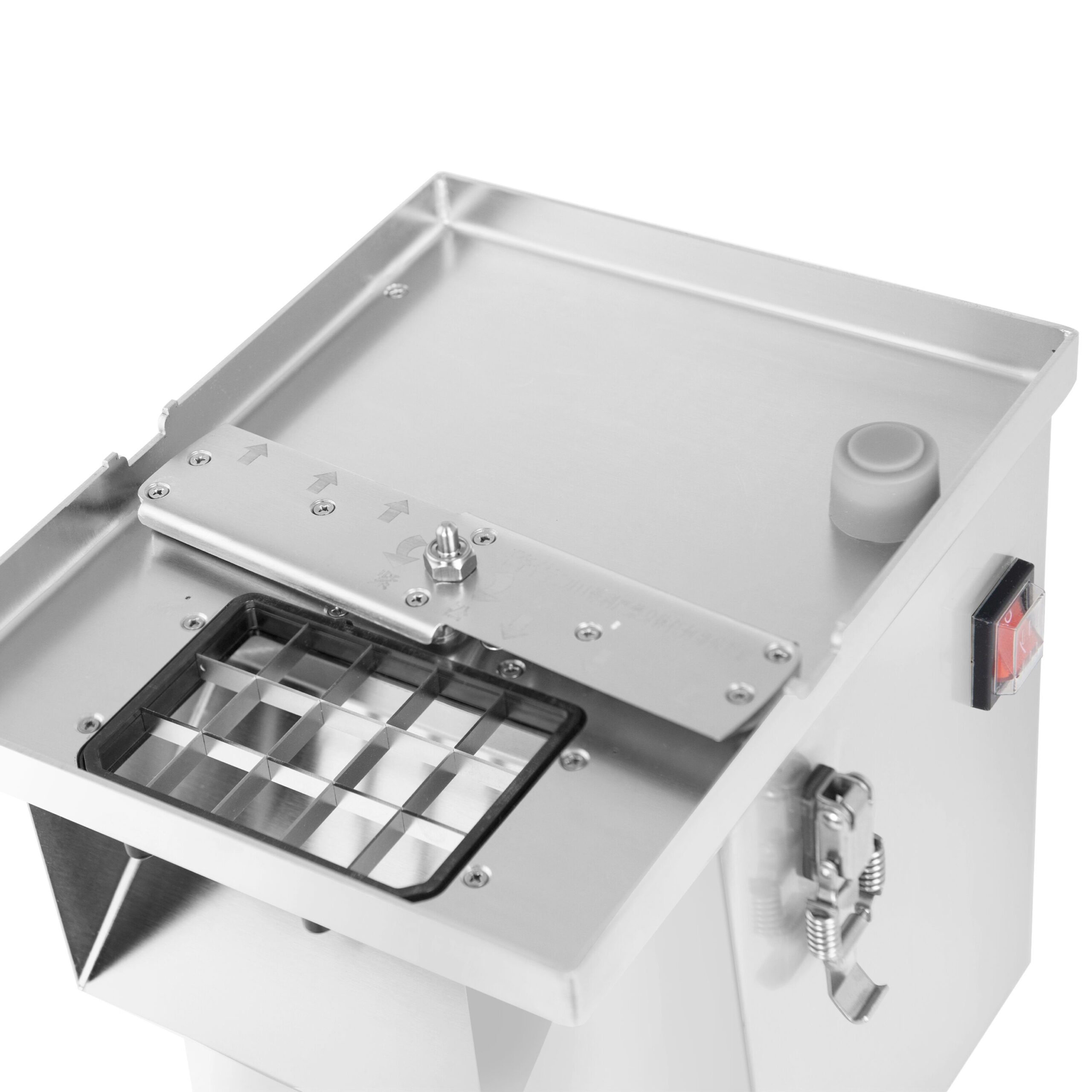 Elektrický krájač – zeleniny, 200 W, vrátane 4 mm krájacieho kotúča a 5 mriežok na kocky – Obrázok 6
