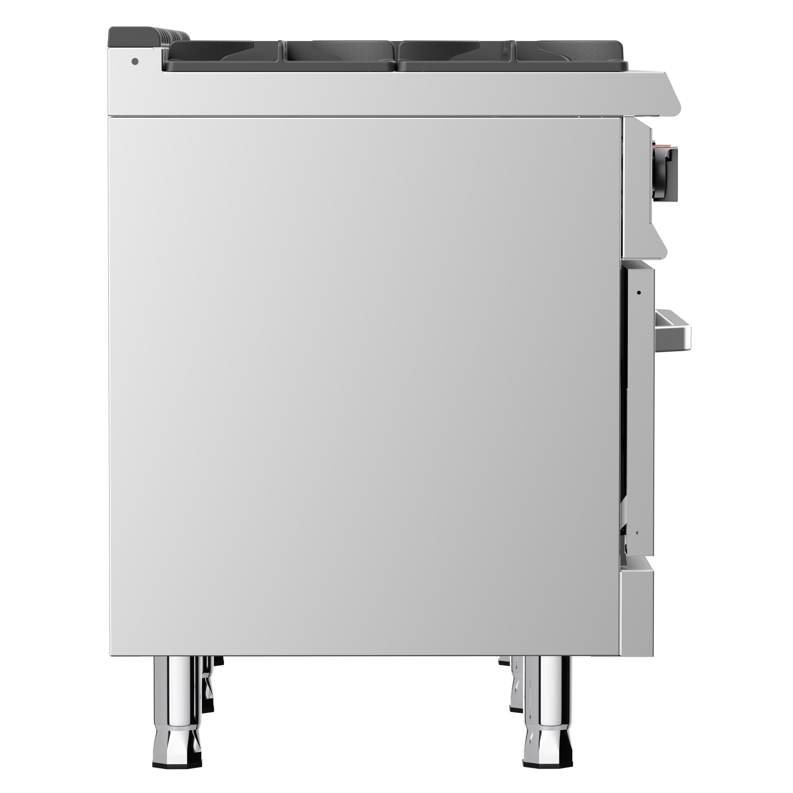 Päťhorákový plynový sporák s varnou doskou – 39,5 kW, statická plynová rúra 6 kW – Obrázok 3