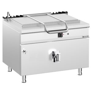 Profesionálny plynový varný kotol – 250 litrov, 30 kW, nepriamy ohrev, prípojka na vodu