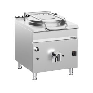 Profesionálny plynový varný kotol – 150 litrov, 20 kW, nepriamy ohrev, prípojka na vodu