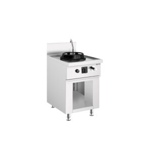 Stolová plynová wok varná doska – 15 kW, s 1 horákom, vrátane 1 kohútika